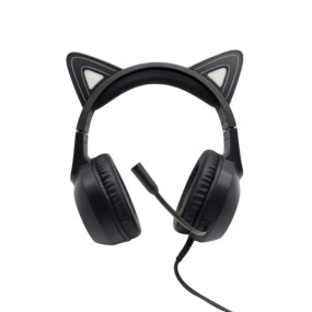 Cat Ear Headset Factory - Cute Cat Ear Shape USB Wired
