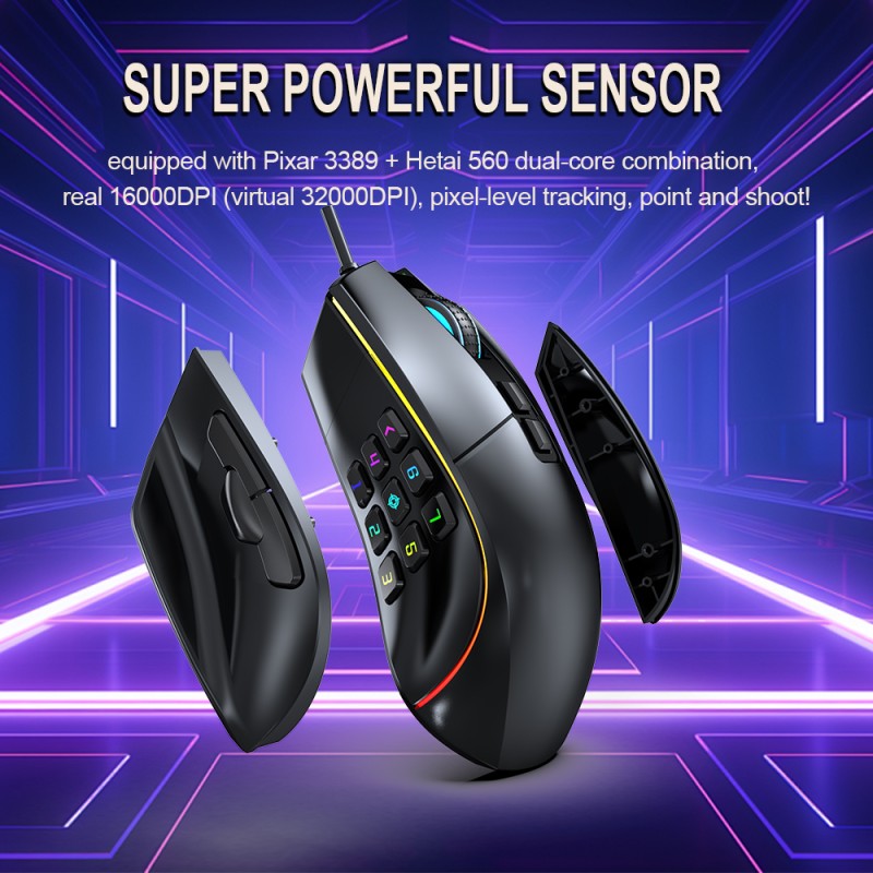 Optical Mouse Supplier - Customized 8D 14D RGB USB