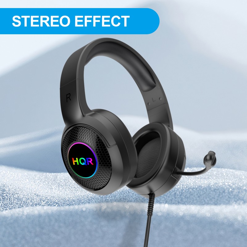 Office Headset Supplier - Customized White and Black Gaming