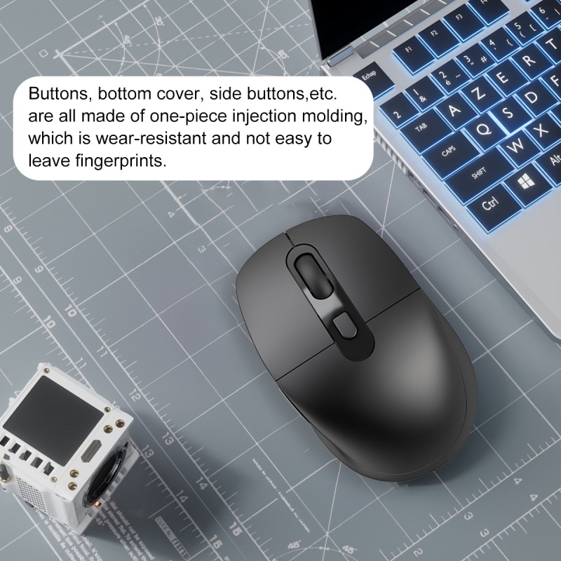 Wireless Mouse Factory - Custom Classic Black Ergonomic