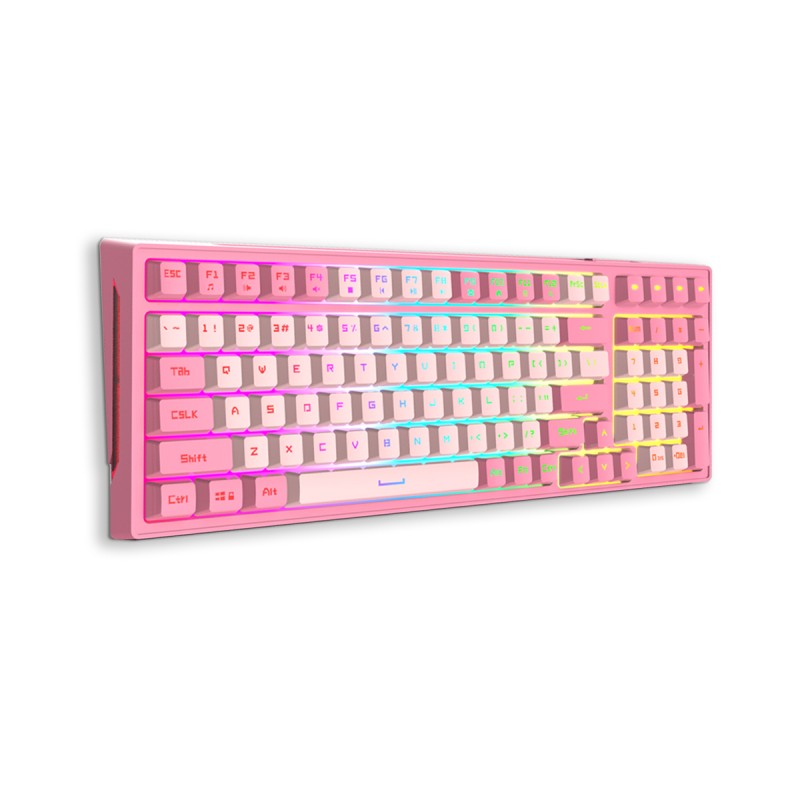 Wireless Keyboard Factory - RGB Backlit 96-Key Membrane