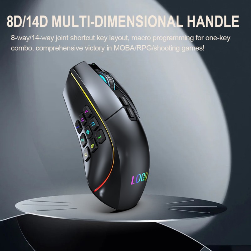 Optical Mouse Supplier - Customized 8D 14D RGB USB