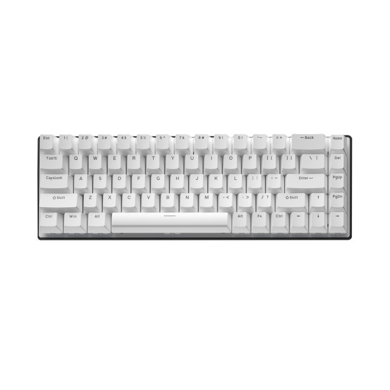 Wireless Keyboard Factory - Wholesale White 68-key
