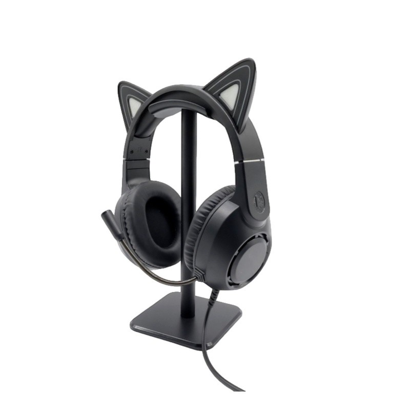 Cat Ear Headset Factory - Cute Cat Ear Shape USB Wired