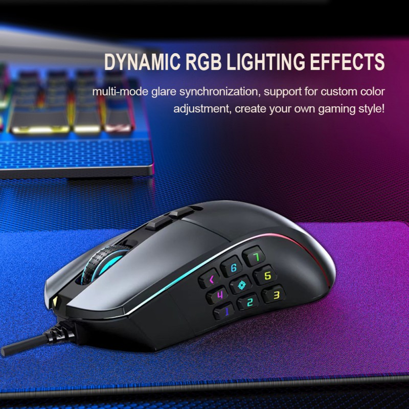 Optical Mouse Supplier - Customized 8D 14D RGB USB