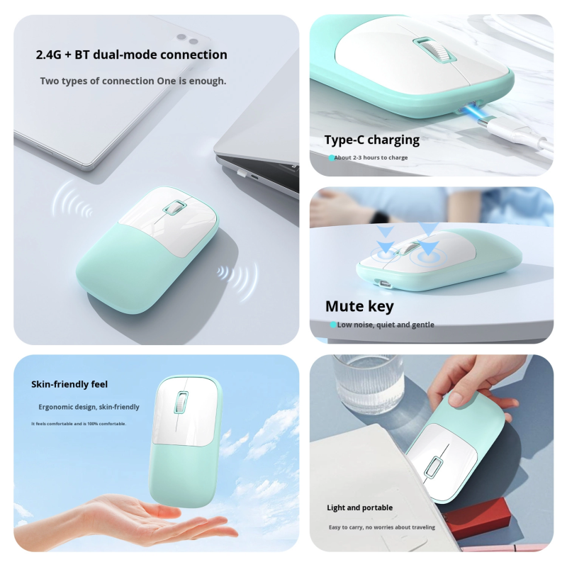 Wireless Gaming Mouse Factory - Dual Mode RGB Programmable