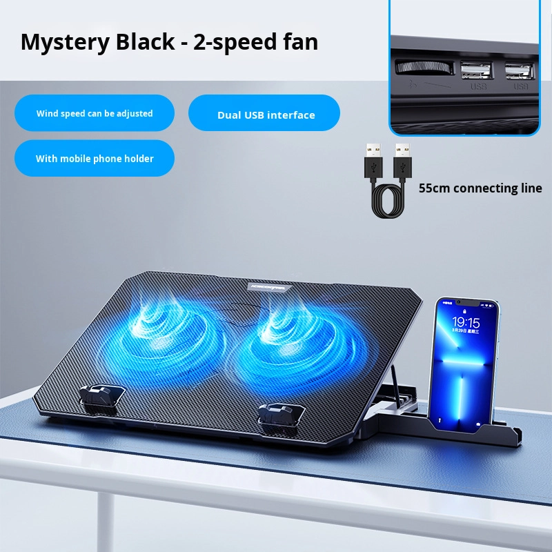 Laptop Cooling Pad Factory - A12 Stock Metal Radiator Phone Holder