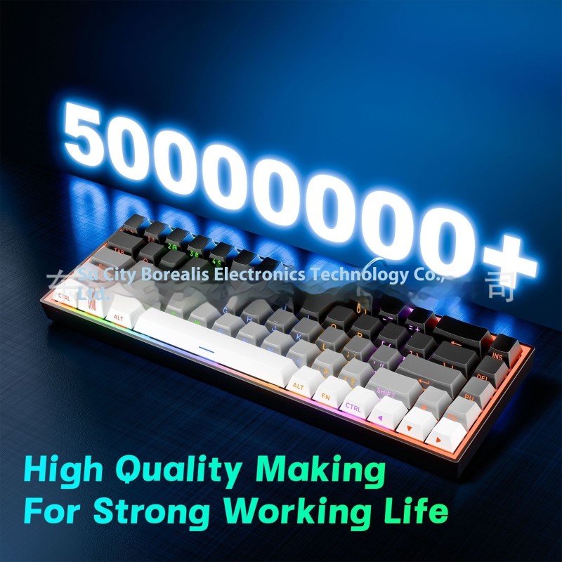 Mechanical Keyboard Factory - Hot Plug 68 Key Wired Green Shaft