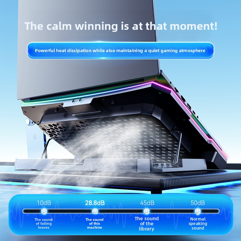 Laptop Cooling Pad Factory - A12 Stock Metal Radiator Phone Holder