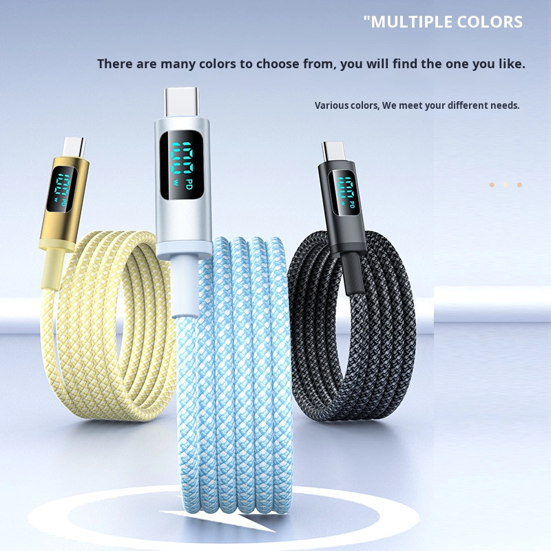 Charging Cable Manufacturer - 100W Type C Fast Charging Nylon