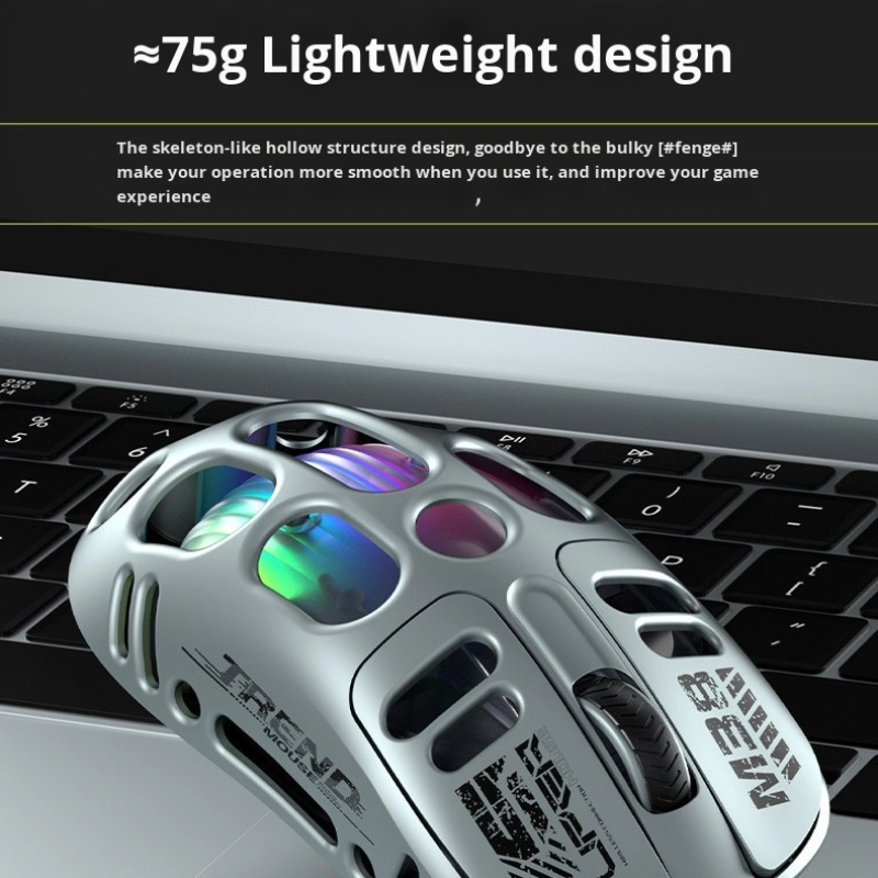 Gaming Mouse Factory - High Aesthetic Wireless Three Mode Lightweight