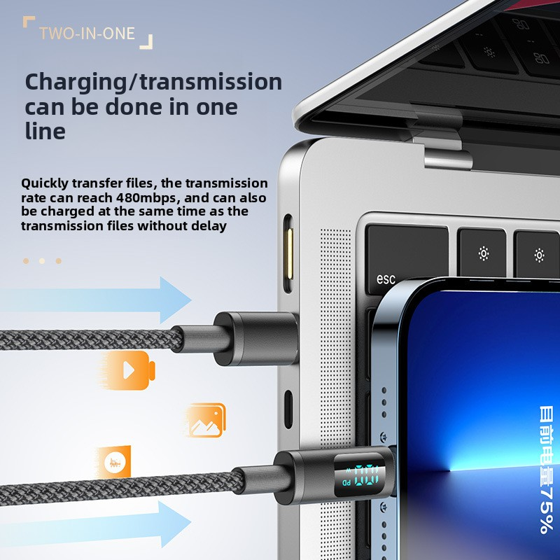 Charging Cable Manufacturer - 100W Type C Fast Charging Nylon