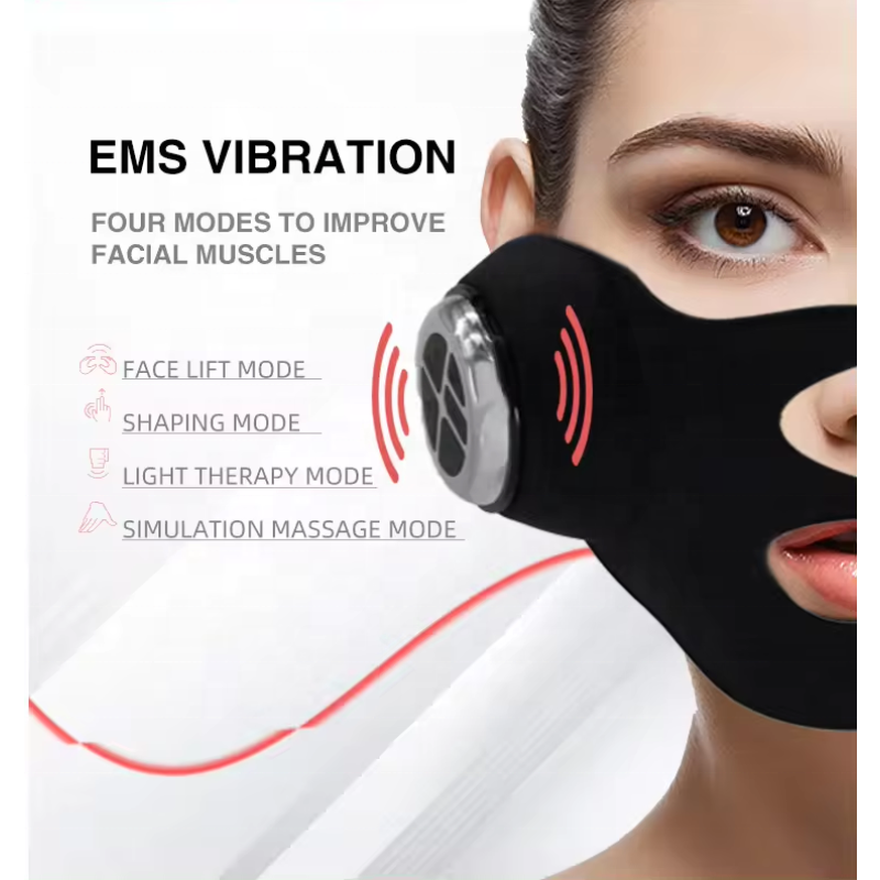 EMS Face Lifting Devices Microcurrent Pulse Skin Rejuvenation Facial Massager  Light Therapy Anti Aging Wrinkle Beauty Apparatus