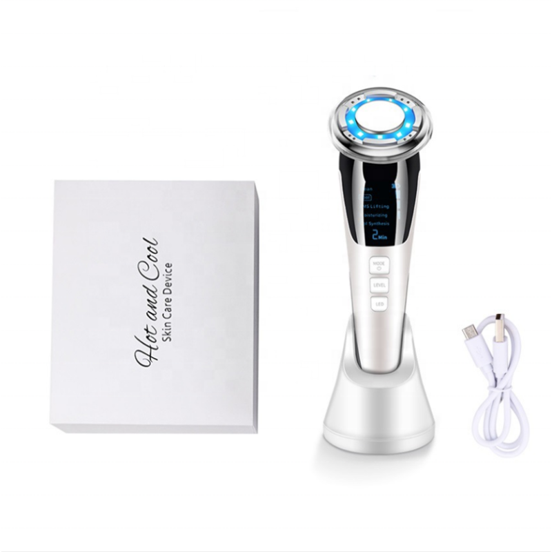 Radio Frequency Skin Tightening Machine Facial Neck Anti-Aging Device Microcurrent Lifting Massager Wrinkle Reduction Firming