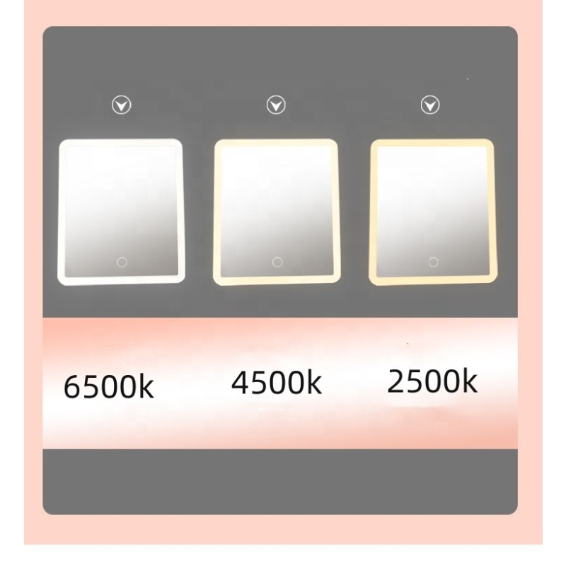 Wholesale LED Makeup Case with Lighted Travel 3 Color Setting Cosmetic Beauty Case Vanity Bag for Female Daily Makeup