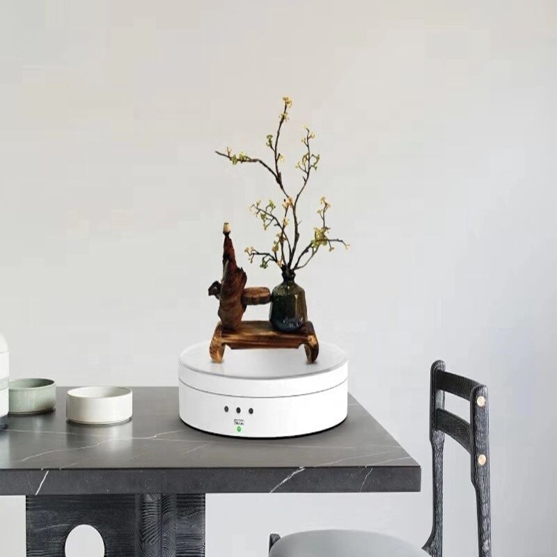 Product Turntable Stand for Product Photography Display, Jewelry, Watch, 3D Models, Cake and Collectibles