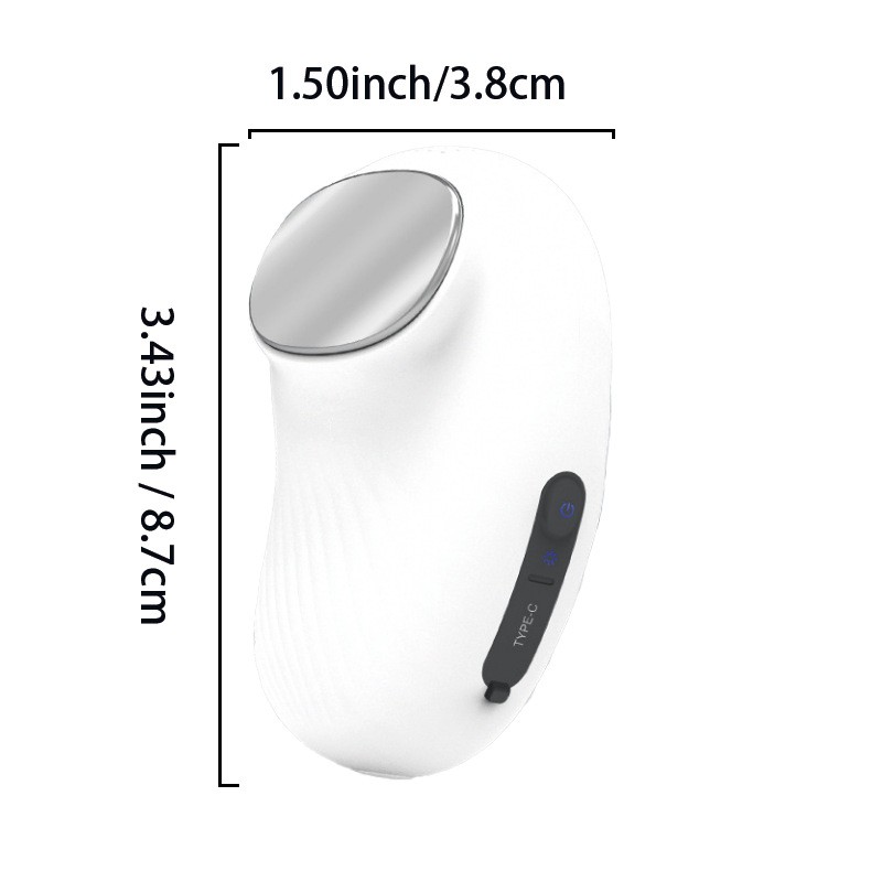 New Arrival USB Cable Facial Beauty Device Hot and Cold Face Vibration Massager for Skin Rejuvenation and Tightening