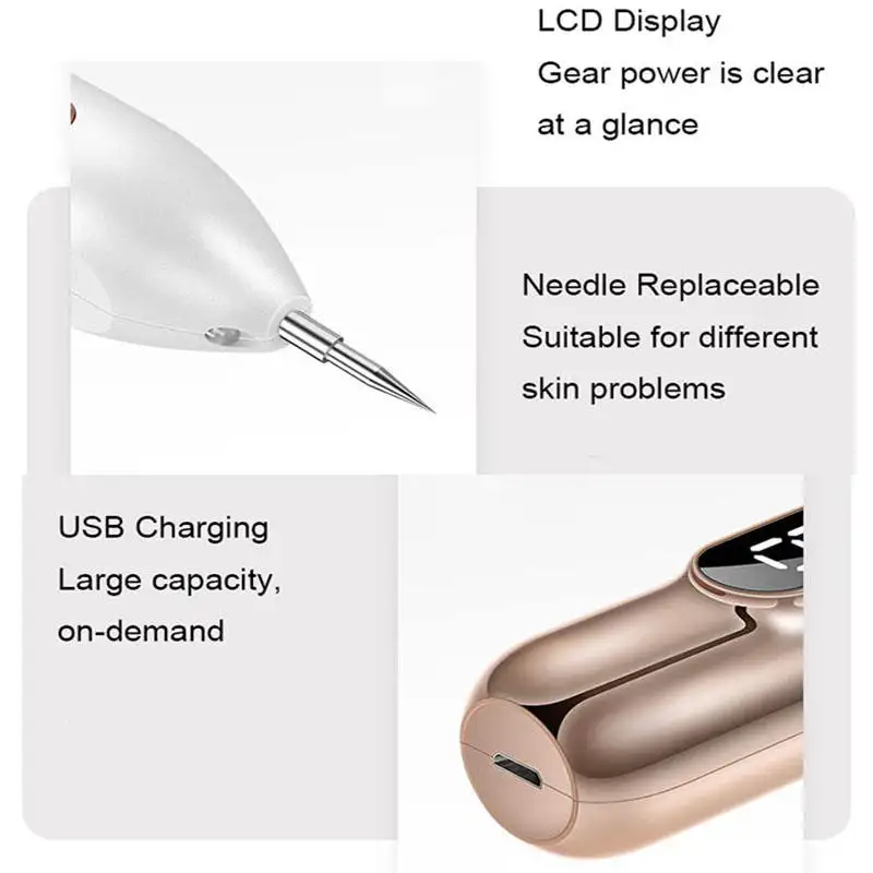 Newest Product Portable Facial Freckle Skin Tag Pigment Remover Beauty Tool Plasma Laser Dark Spot Mole Removal Pen