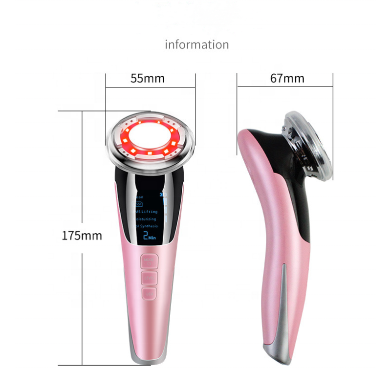Radio Frequency Skin Tightening Machine Facial Neck Anti-Aging Device Microcurrent Lifting Massager Wrinkle Reduction Firming