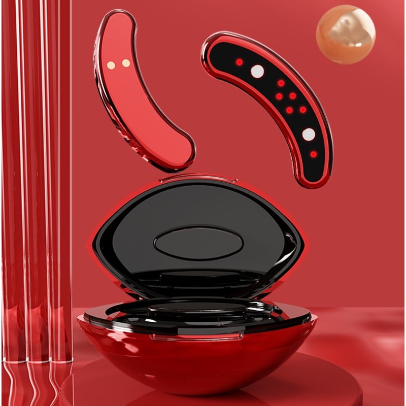 Hot Mini Eye Beauty Device Anti-Aging Heating Therapy Eye Massager EMS Micro Current Skin Tightening for Dark Circles Wrinkles