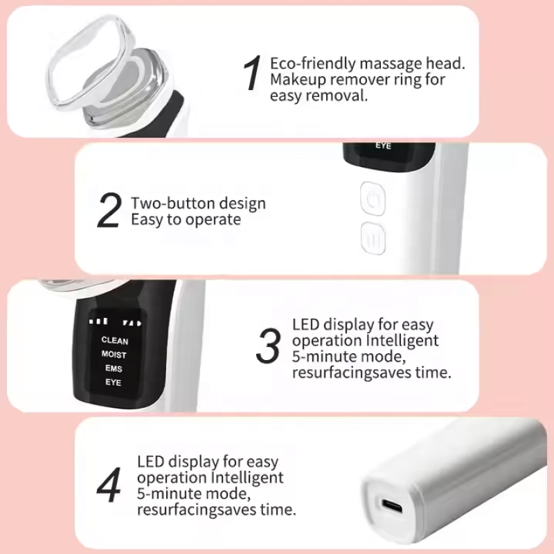 Facial Device Cheap Facial Massager Home Use Skin Tightening Machine Light Therapy for Face Eye Neck Lifting