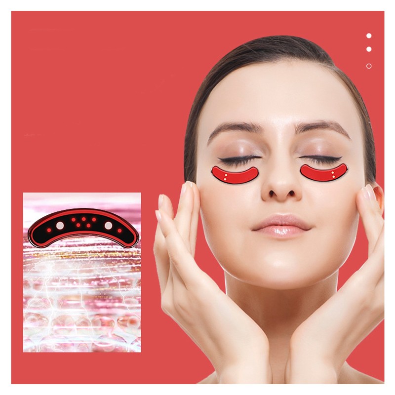 Hot Mini Eye Beauty Device Anti-Aging Heating Therapy Eye Massager EMS Micro Current Skin Tightening for Dark Circles Wrinkles