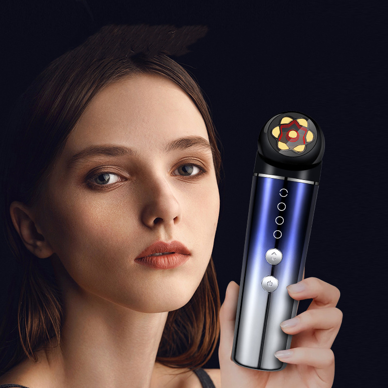 5 In1 Radio Frequency Skin Tightening Facial Massager Red Light Therapy Skin Care Anti-wrinkle Removal Facial Lifting Machine