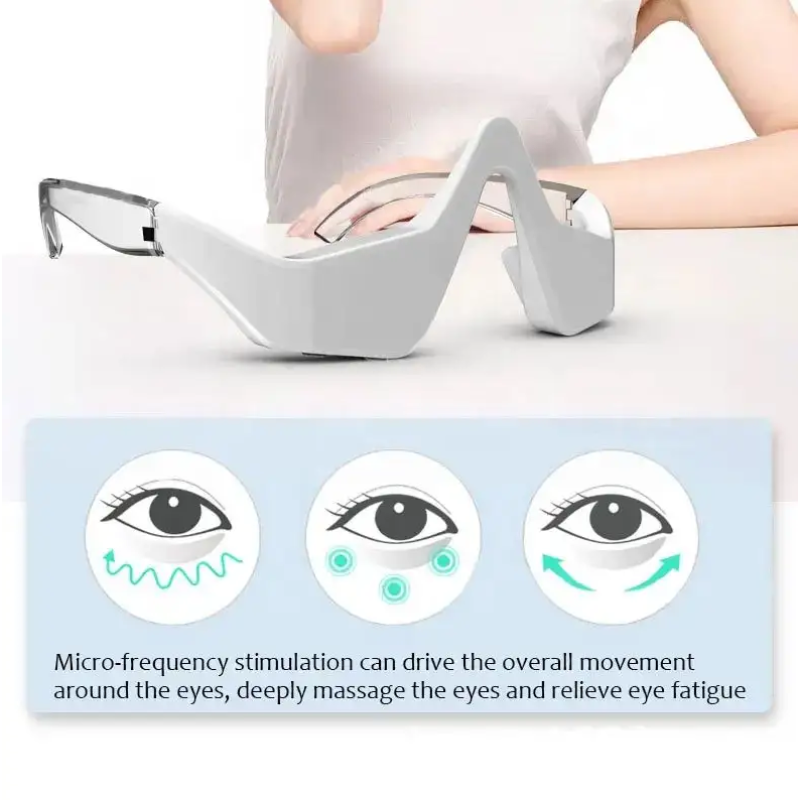 Handheld Red Light Therapy Makeup Tool Lifting and Tightening Eye Muscles Relaxing Eye Rim Microcurrent Eye Protector