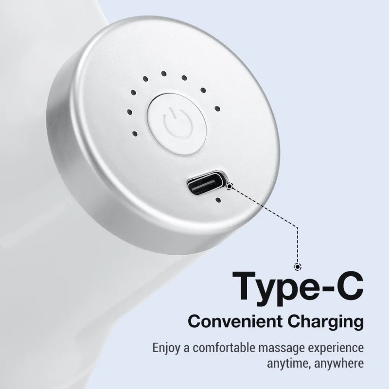 Handheld Wireless Fascia Massage Gun Wireless Body Shaper for Neck Waist Leg Muscle Massager Fat Burner Slimming Beauty Product