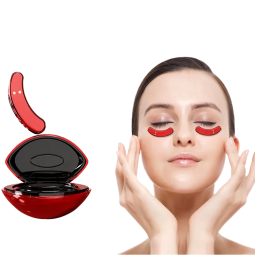 Hot Mini Eye Beauty Device Anti-Aging Heating Therapy Eye Massager EMS Micro Current Skin Tightening for Dark Circles Wrinkles