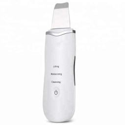 Professional Ultrasonic Face Skin Peeling Scrubber Deep Cleansing Facial Machine Ultrasonic Vibration Face Beauty Instrument Oem