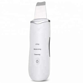 Professional Ultrasonic Face Skin Peeling Scrubber Deep Cleansing Facial Machine Ultrasonic Vibration Face Beauty Instrument Oem