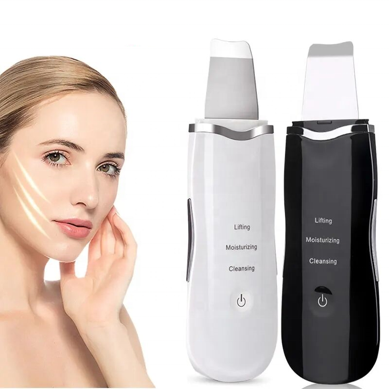 Facial Skin Exfoliator Scraper and Blackhead Remover Pore Cleaner Tool Comedones Extractor for Facial Deep Cleansing