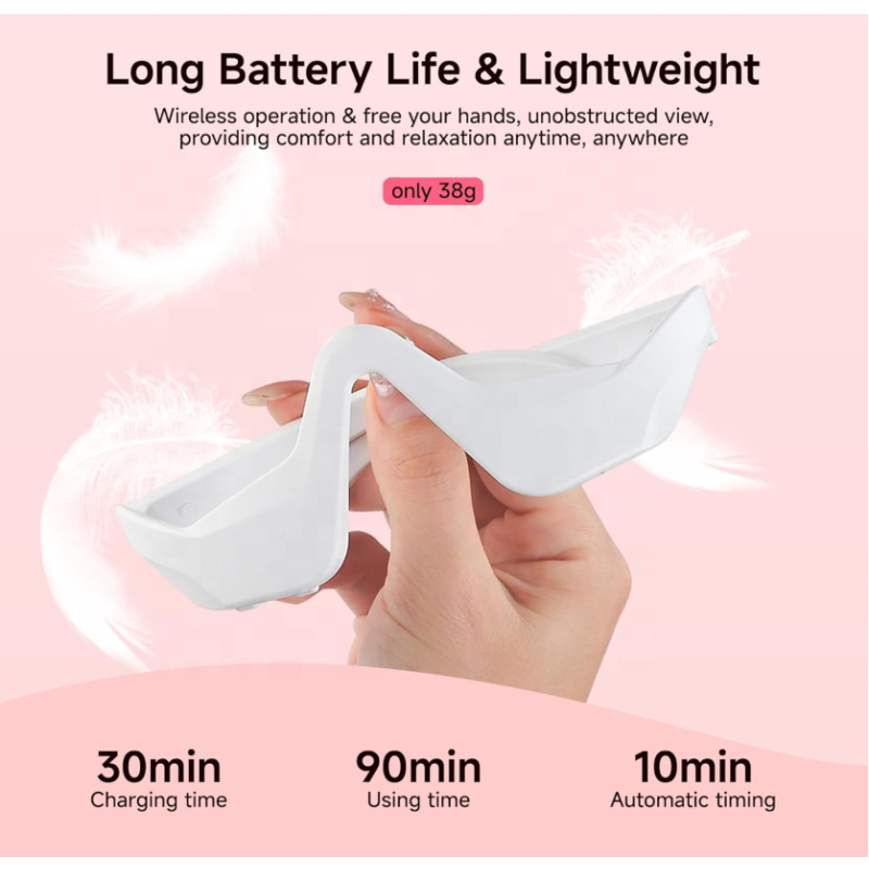 Good Quality Eye Beauty Instrument Current Pulse Eye Relax Reduce Wrinkles and Dark Circle Remove Eye Bags Massager Beauty Tool