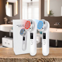 Microcurrent Facial Massager ABS Home Lifting Light Therapy Device for Neck Eyes Face