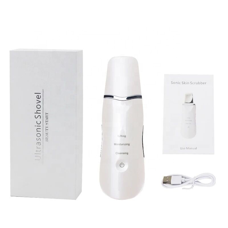 Facial Skin Exfoliator Scraper and Blackhead Remover Pore Cleaner Tool Comedones Extractor for Facial Deep Cleansing