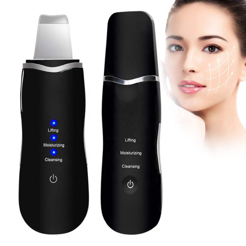 Facial Beauty Care Scrubber Skin Face Spatula Ultrasonic Skin Scrubber