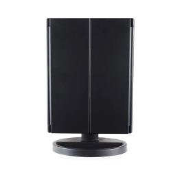 Oem Led Makeup Mirror Screen Touch Led Lightes Mirror Foldable Dust-proof Makeup Mirror Whole Sale