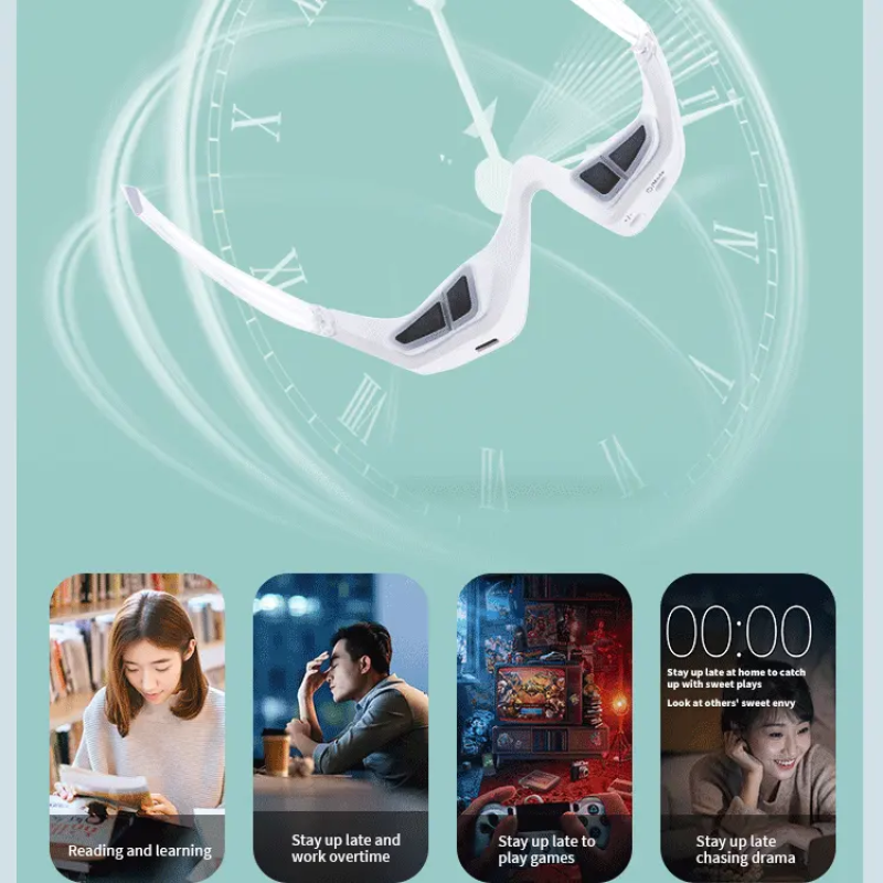 Handheld Red Light Therapy Makeup Tool Lifting and Tightening Eye Muscles Relaxing Eye Rim Microcurrent Eye Protector