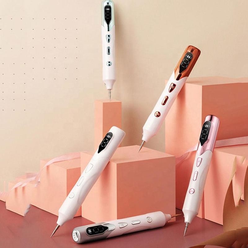 Electric Plasma Pen Freckle Remove Pen Mole Wart Spot Remover Blue Light Beauty Home Use Device Portable Rechargeable