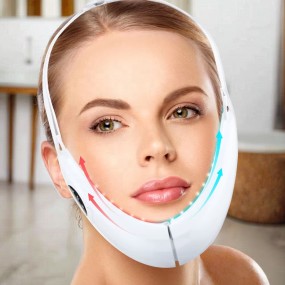 Face Lifting Device Red Light Skin Rejuvenation V Face Massager Double Chin Lift up with Remote Control Facial Beauty Instrument