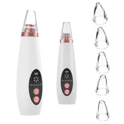 New 6 Suction Face Nose Blackhead Remover Vacuum Cleaner Black Dot Vacuum Suction Pore Cleaner Pimple Acne Removal