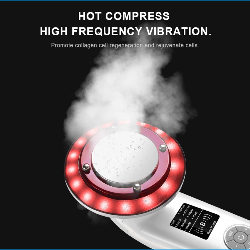 Handheld Home Use 8 in 1 Body Slimming Fat Belly Burning Device Multifunction High Frequency Facial Body Massager Device