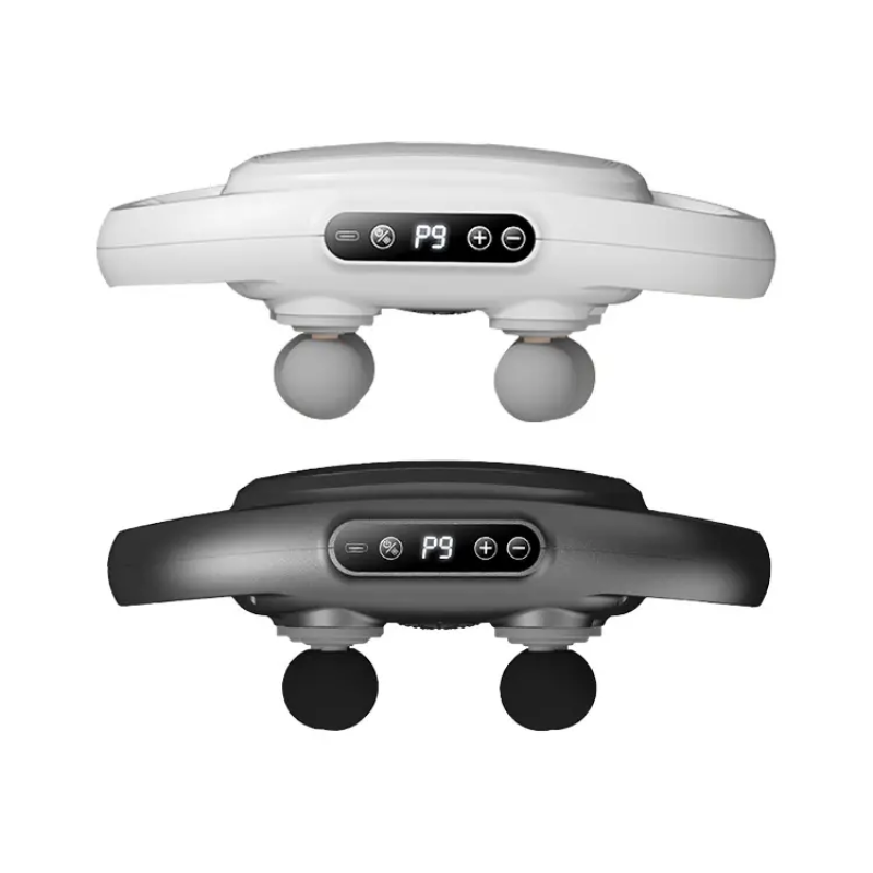 New Products Infrared Percussion Body Massager Vibrator Electric Powerful Deep Muscle Six Head Wireless Fascia Massage Gun