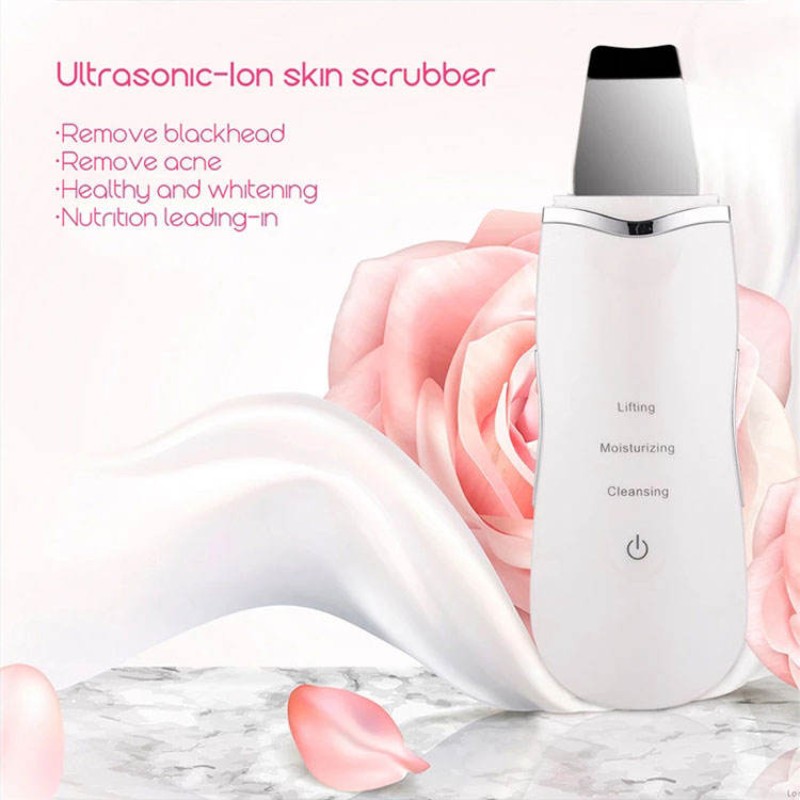 Ultrasonic Peeling Professional Care Face Exfoliator Multi-functional Beauty Machine Facial Massager Skin Scrubber