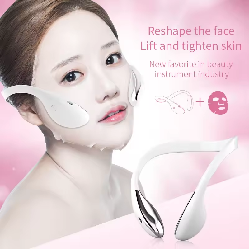 Handheld Anti-Aging Face Instrument for V-Line Slimming & Lifting EMS Masseter Skin Tightening Device