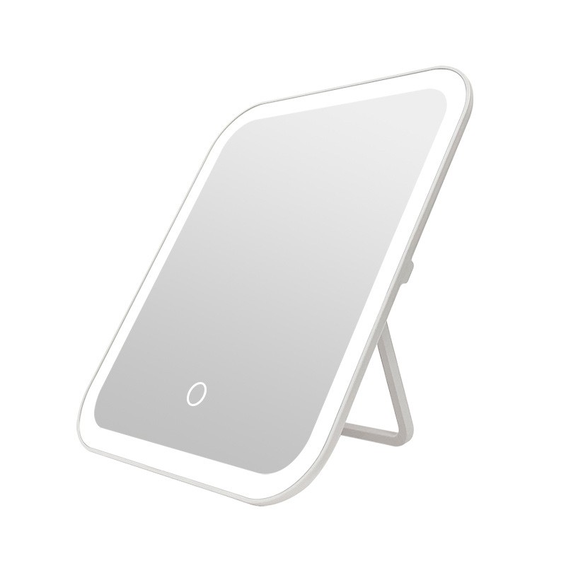 Girls Large Capacity Portable Makeup Bag Travel Makeup Storage Bag Smart Makeup case with Led Light Mirror