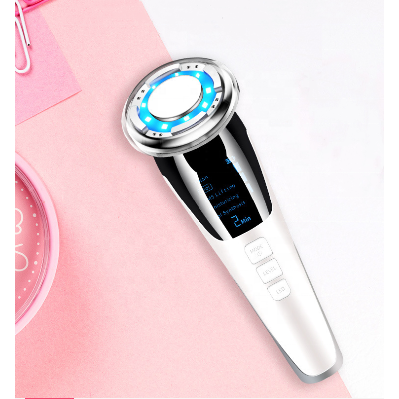 Radio Frequency Skin Tightening Machine Facial Neck Anti-Aging Device Microcurrent Lifting Massager Wrinkle Reduction Firming
