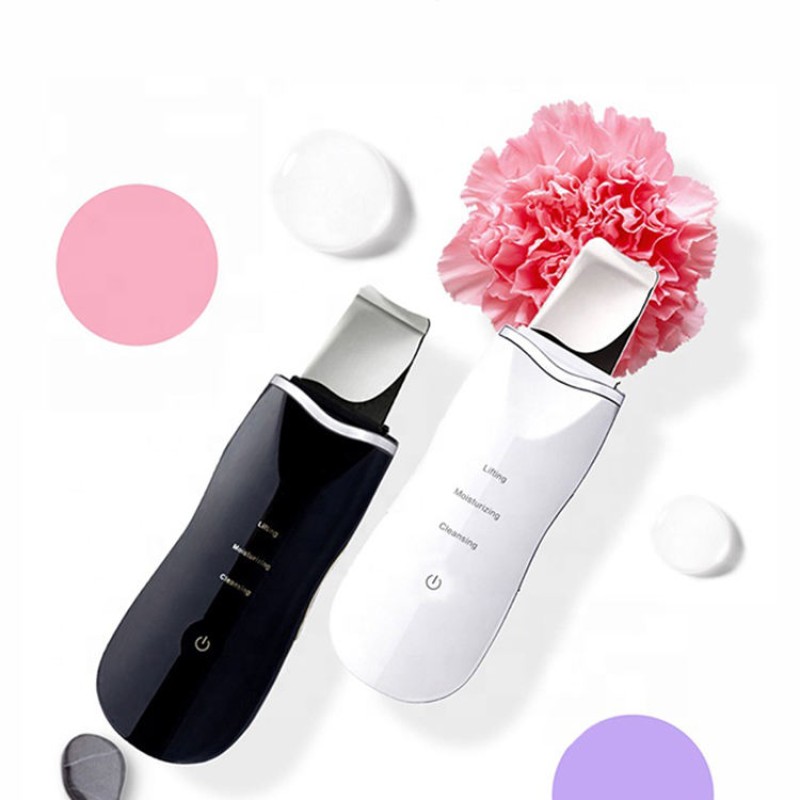 Portable Ultrasonic Beauty Machines Facial Skin Peeling Scrubber Blackhead Ance Remover Blackhead Remove Device
