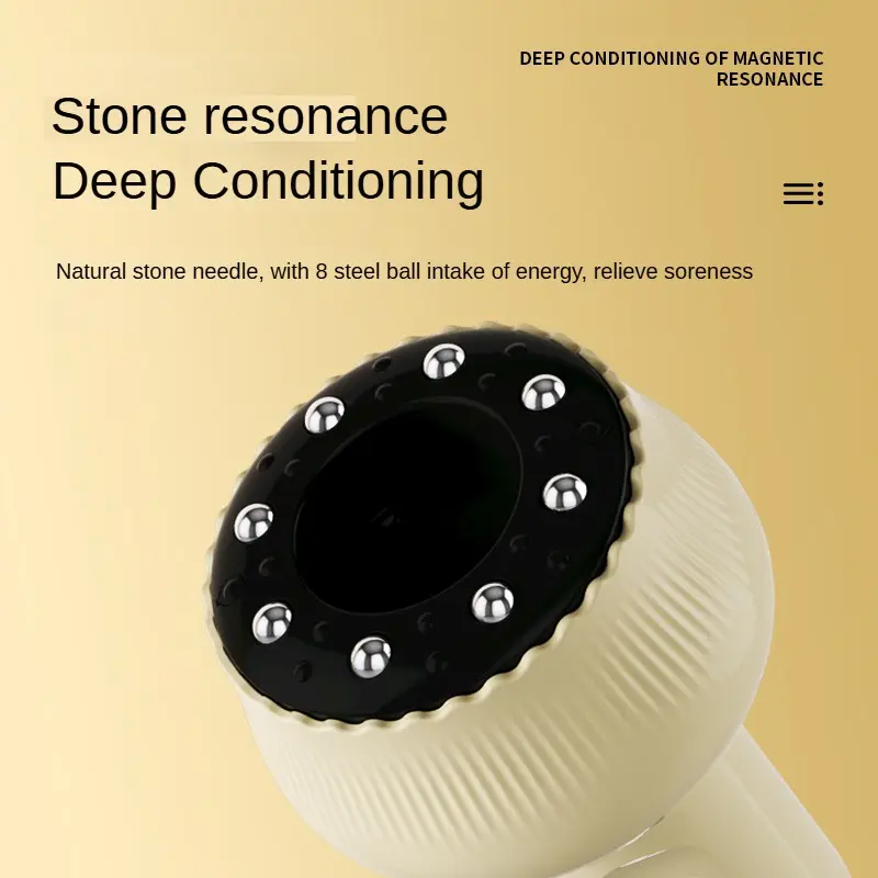 Smart Electric Wireless Scraping Device Cupping Massage for Back Neck Arm Heating Suction Cup for Body Fatigue Makeup Tools